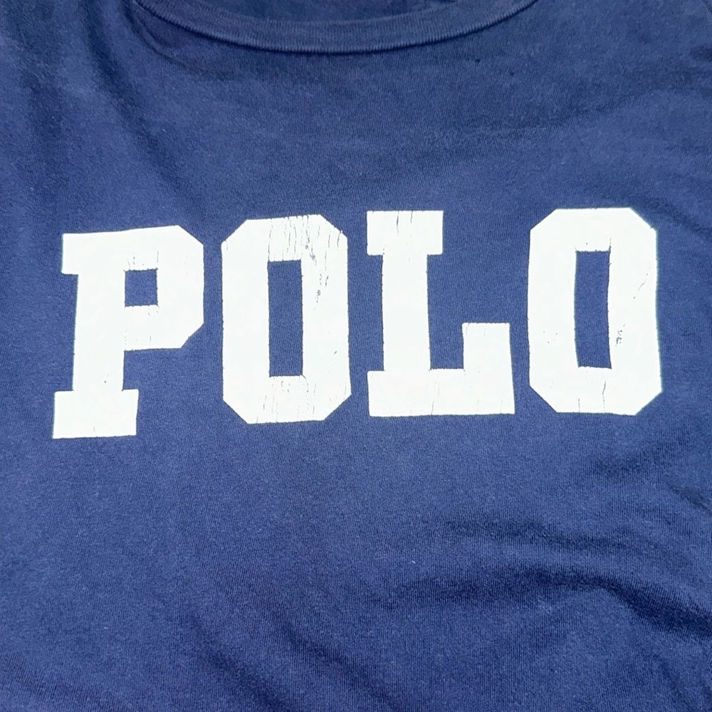Real vintage Ralph Lauren polo T-shirt, real polo from Macy’s